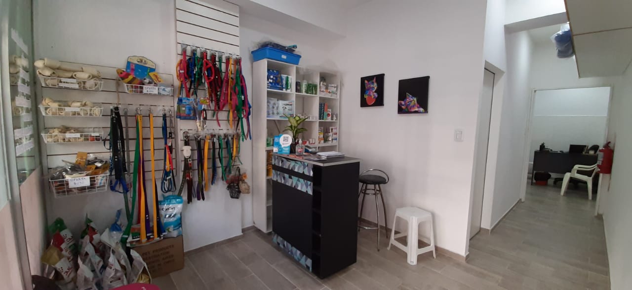 Recepción de Veterinaria Urquiza